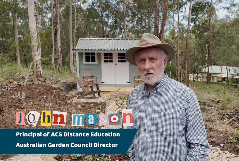 John Mason , Principal of ACS -  What's in my Garden 